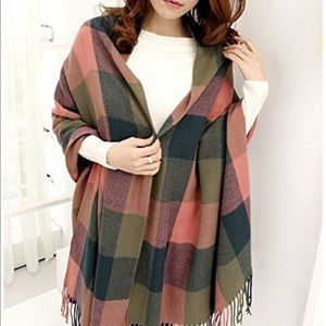 Women's trendy Long Shawl Big Winter Warm Scarf